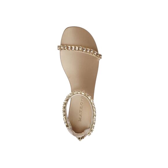 INC Women's The Carmel Bling Sandals Gold Size 6 1/2 - Picture 3 of 4